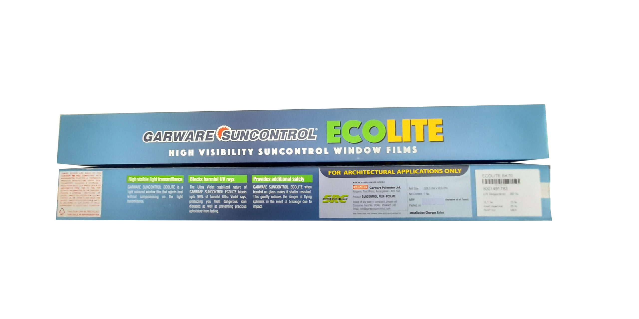 Ecolite 67 Premium Garware Sun Film - Image 2