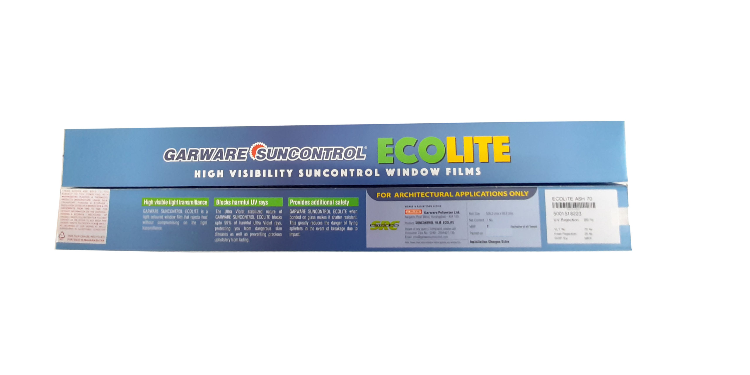 Ecolite 67 Premium Garware Sun Film - Image 5